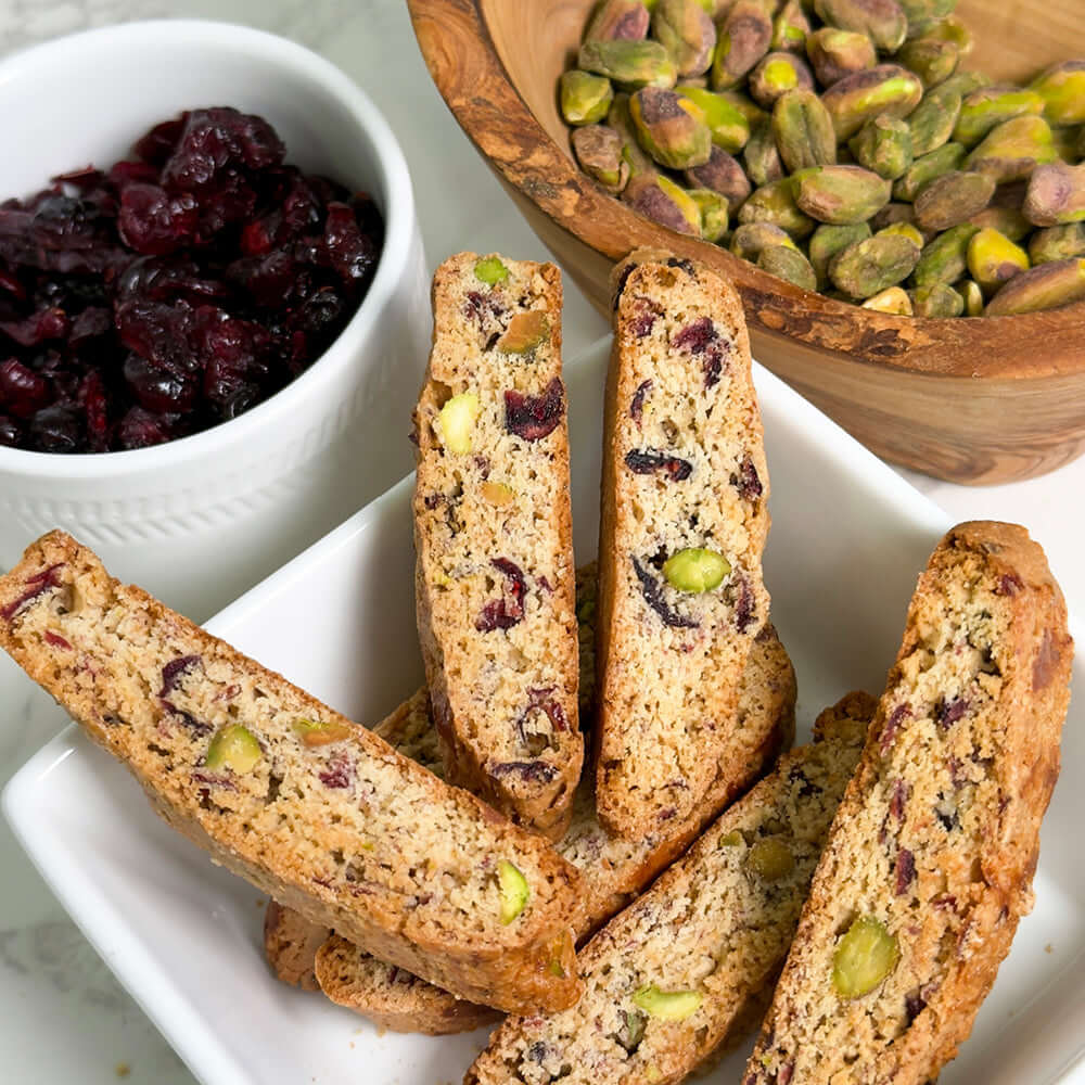 Cranberry Pistachio Biscotti - Limited Edition 6oz Pack