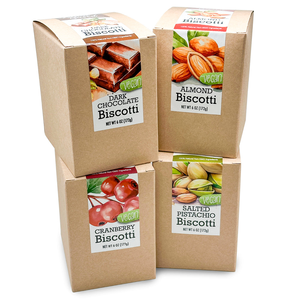 Plant-Based Biscotti Collection - True Delicious | Authentic Italian Desserts