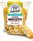 Anise Biscotti with Almonds - True Delicious | Authentic Italian Desserts