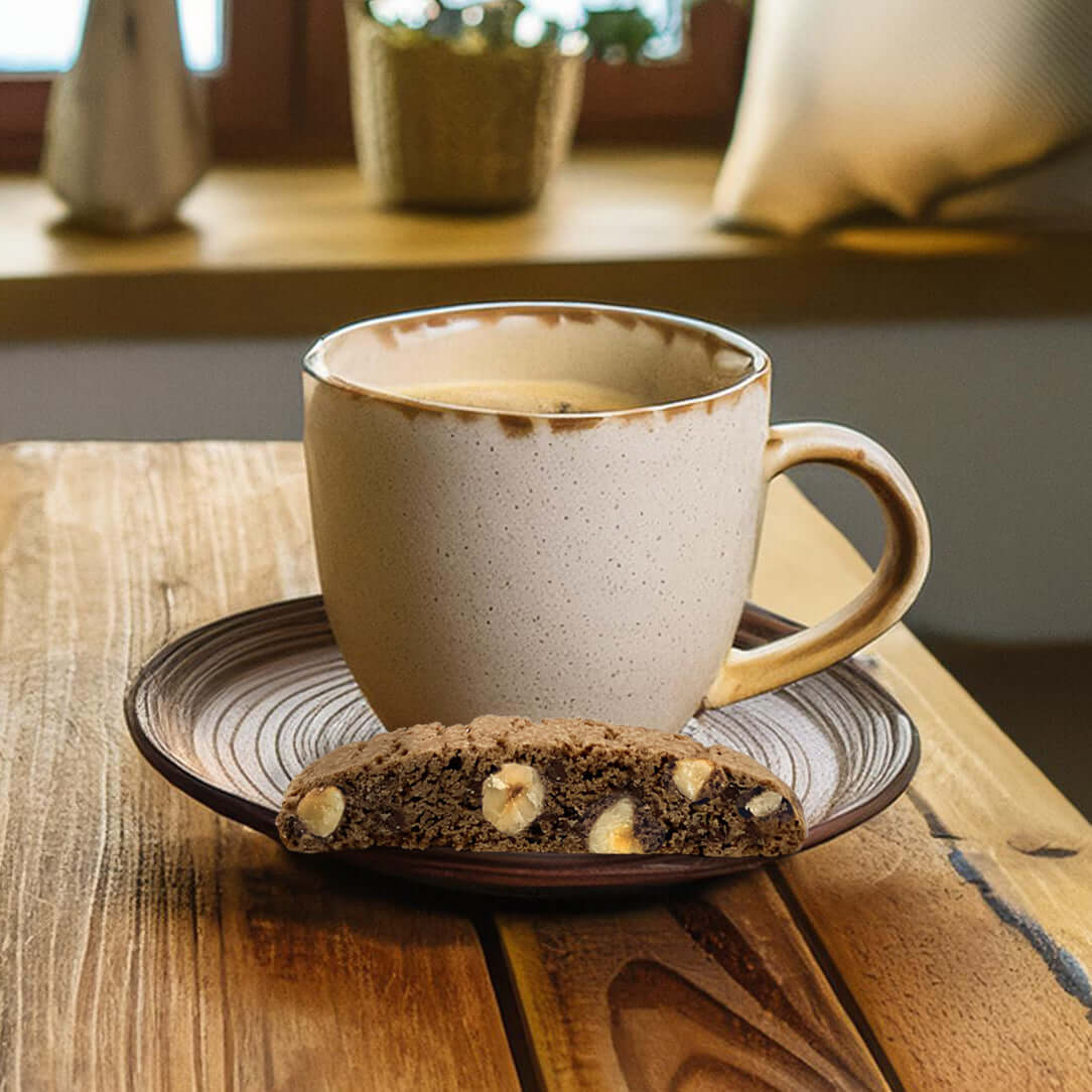 Chocolate Hazelnut Biscotti with hazelnuts from Oregon