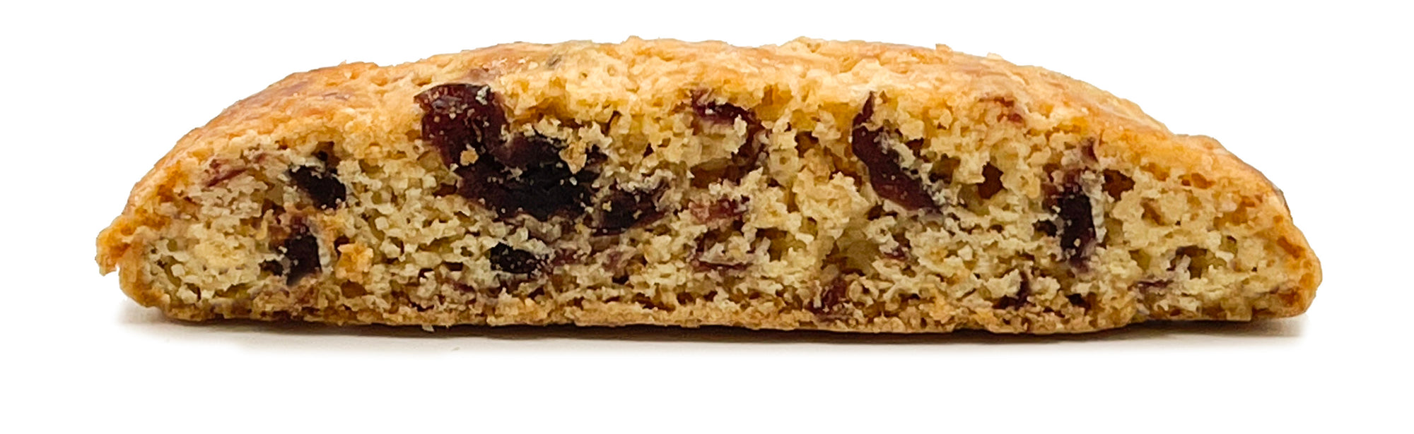 Cranberry Biscotti, Individually Wrapped, about 100 pcs/case - True Delicious | Authentic Italian Desserts