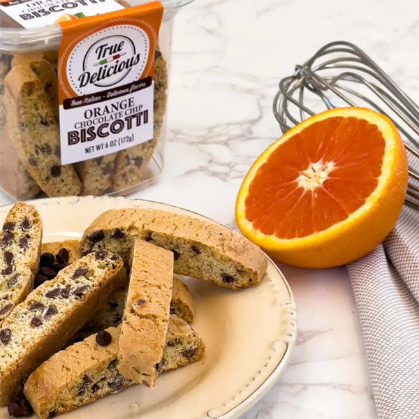 Orange Chocolate Chip Biscotti