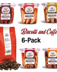 Biscotti and Coffee 6-Pack - True Delicious | Authentic Italian Desserts