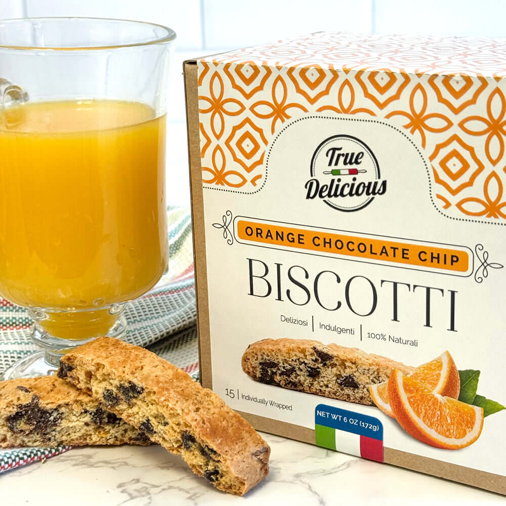 Cranberry Biscotti Gift Box — Individually Wrapped | True Delicious