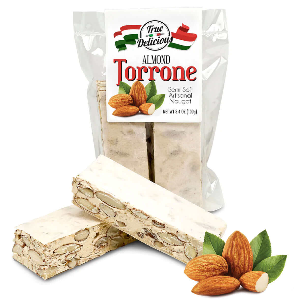 Soft Almond Torrone - True Delicious | Authentic Italian Desserts