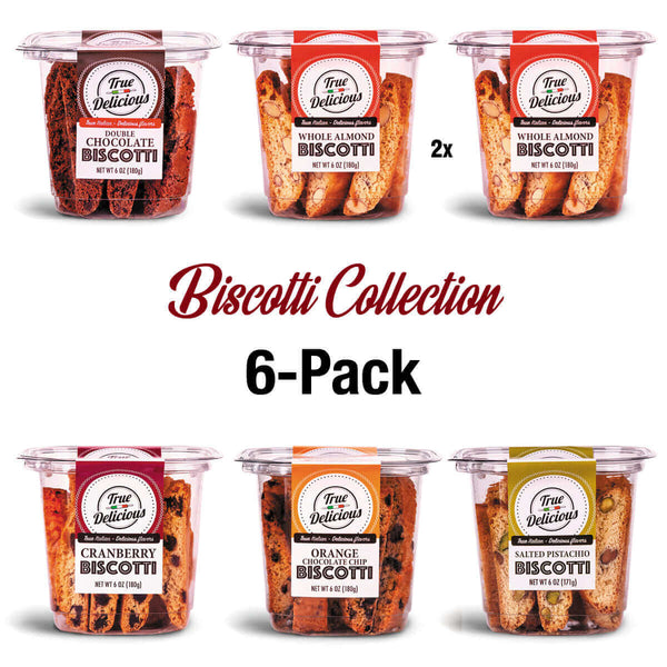 True Delicious Biscotti Collection 6-Pack