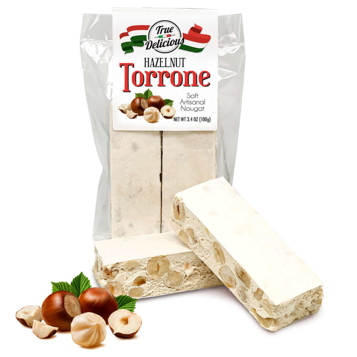 Soft Hazelnut Torrone - True Delicious | Authentic Italian Desserts
