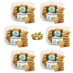 Pistachio Shortbread Cookies, with a lot of pistachio